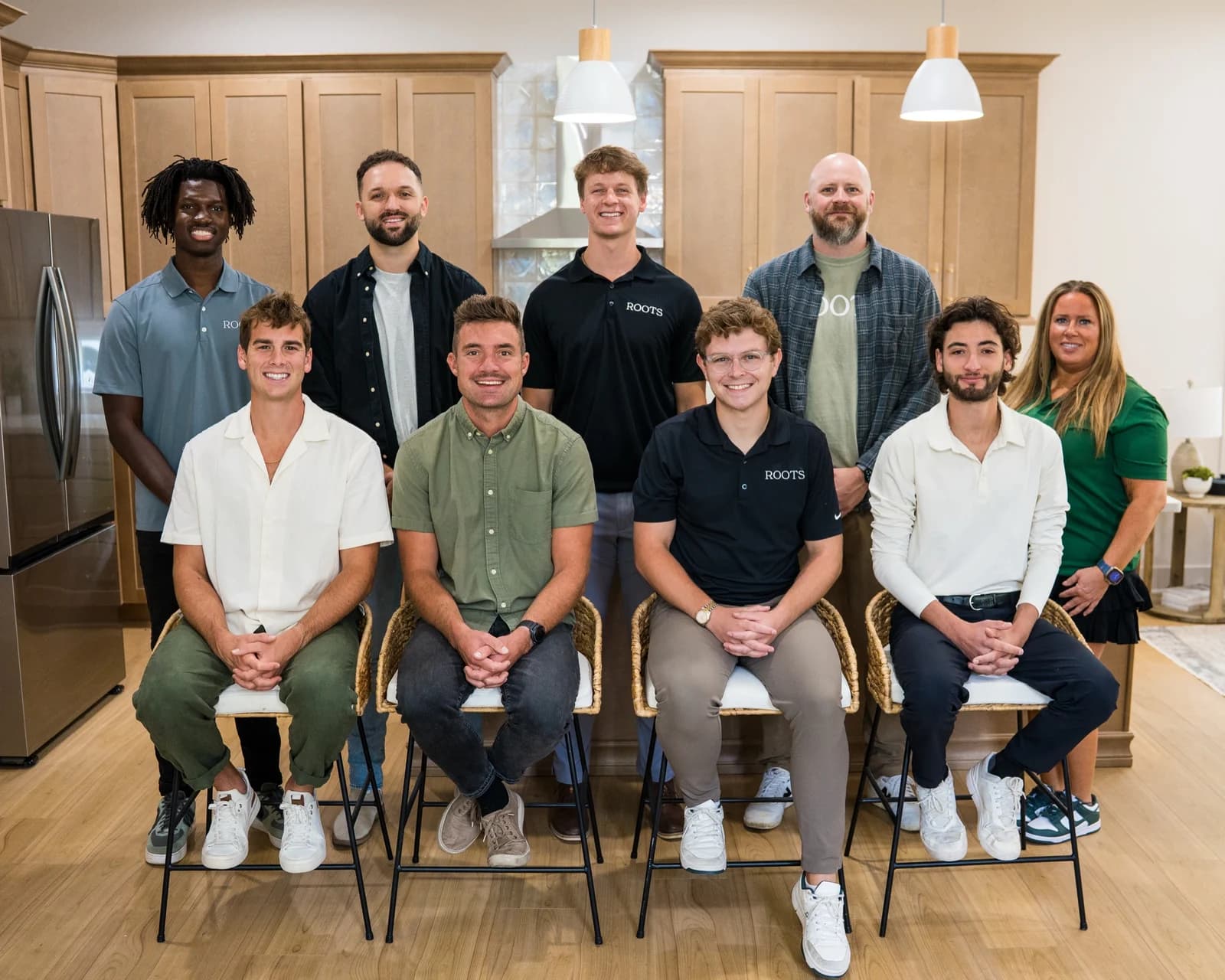 Kyle Hoffman with the Roots Realty Co. team